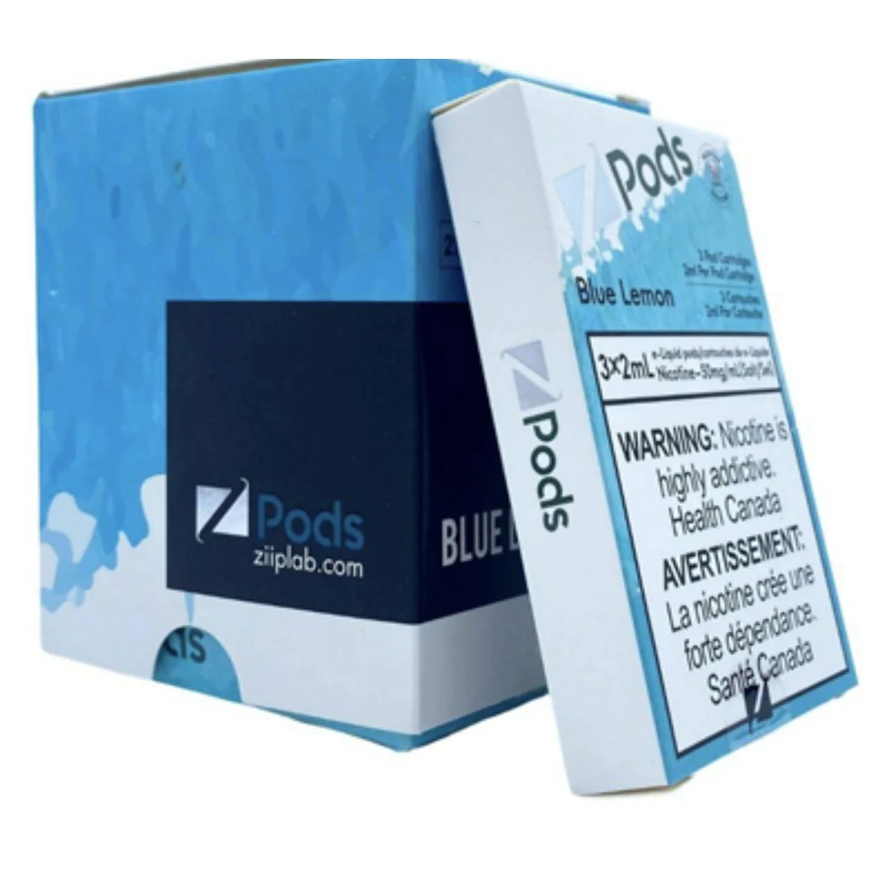 Zpods Stlth Compatible Blue Lemon - 50 MG Synthetic Nicotine