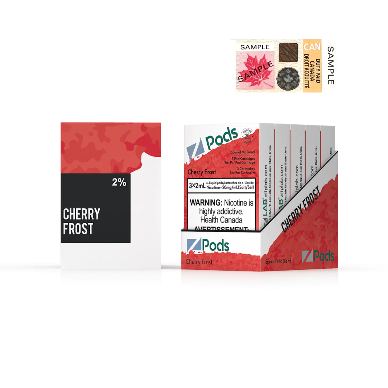 Z pods STLTH Compatible - Cherry Frost