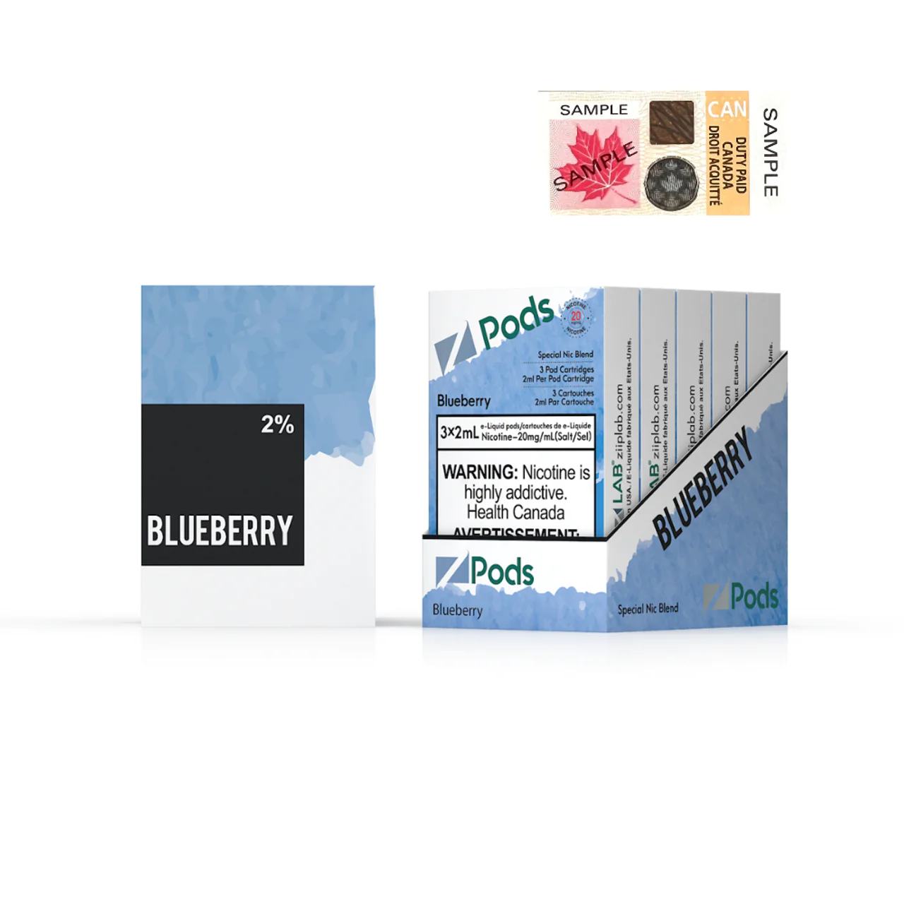 Zpods Stlth Compatible Blueberry