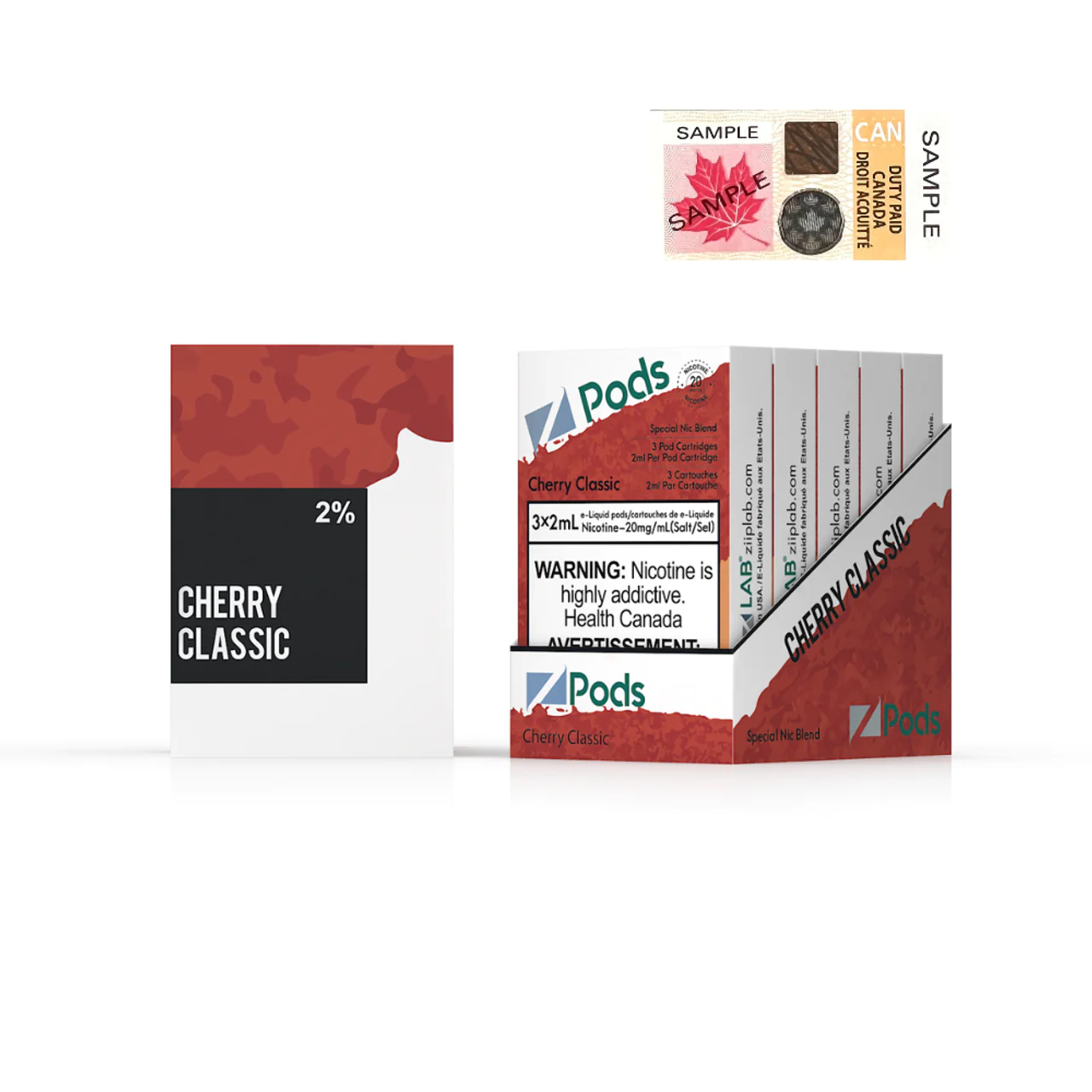 Zpods STLTH Compatible - Cherry Classic