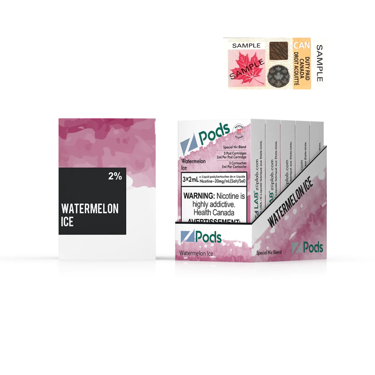 Zpods Stlth Compatible Watermelon Ice