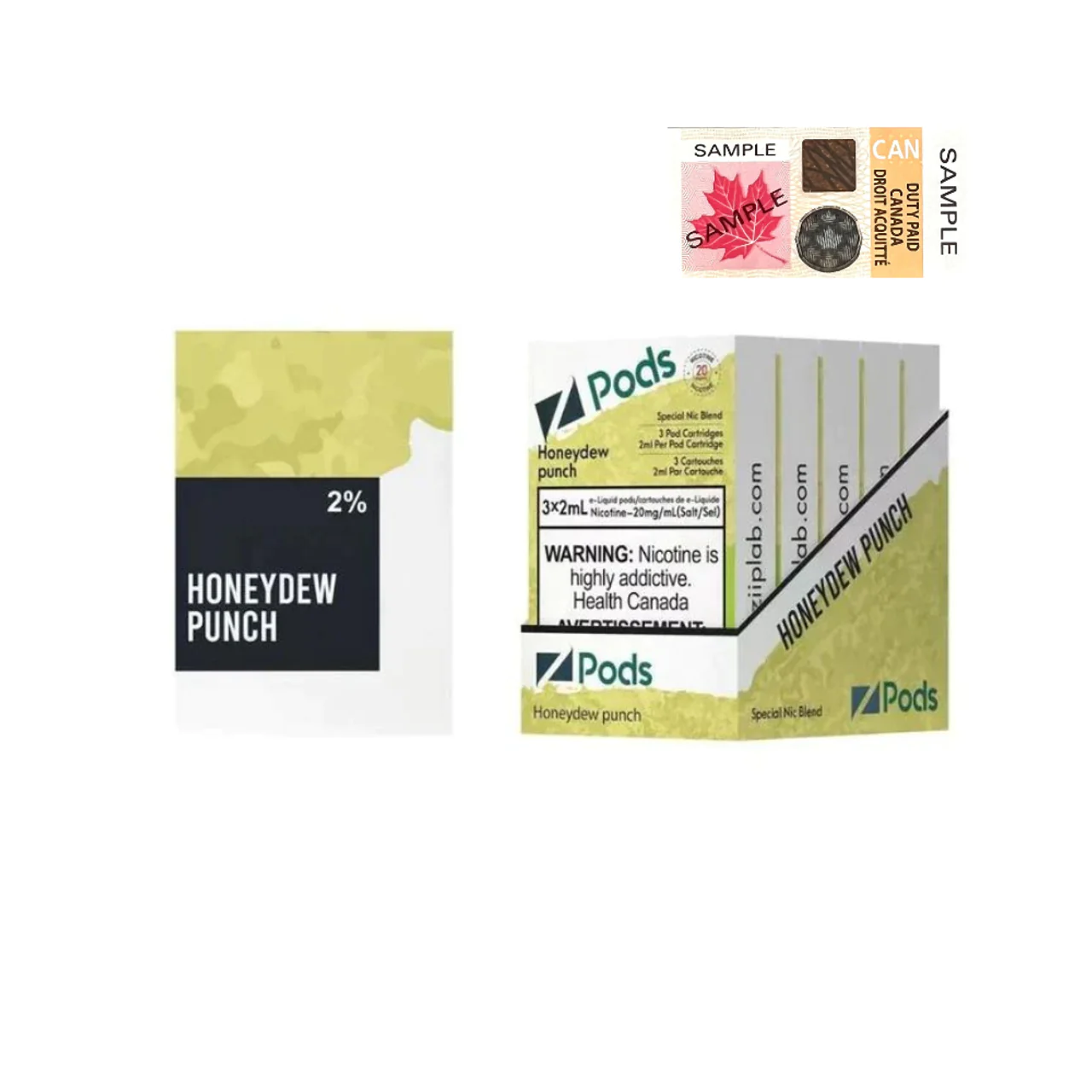 Z pods STLTH Compatible - Honeydew Punch