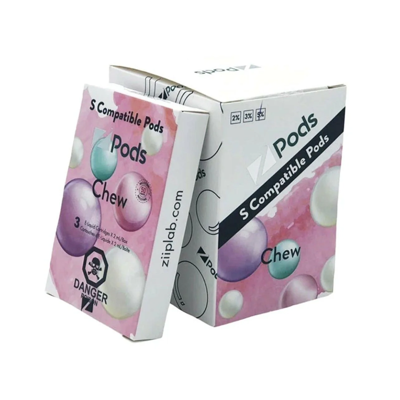 Zpods Stlth Compatible Chew - 50 MG Synthetic Nicotine