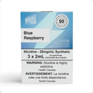 Boosted pods STLTH Compatible - Blue Raspberry - 50MG HIT - Synthetic Nicotine