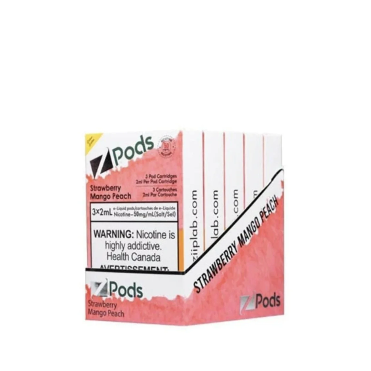 Zpods Stlth Compatible Strawberry Mango Peach