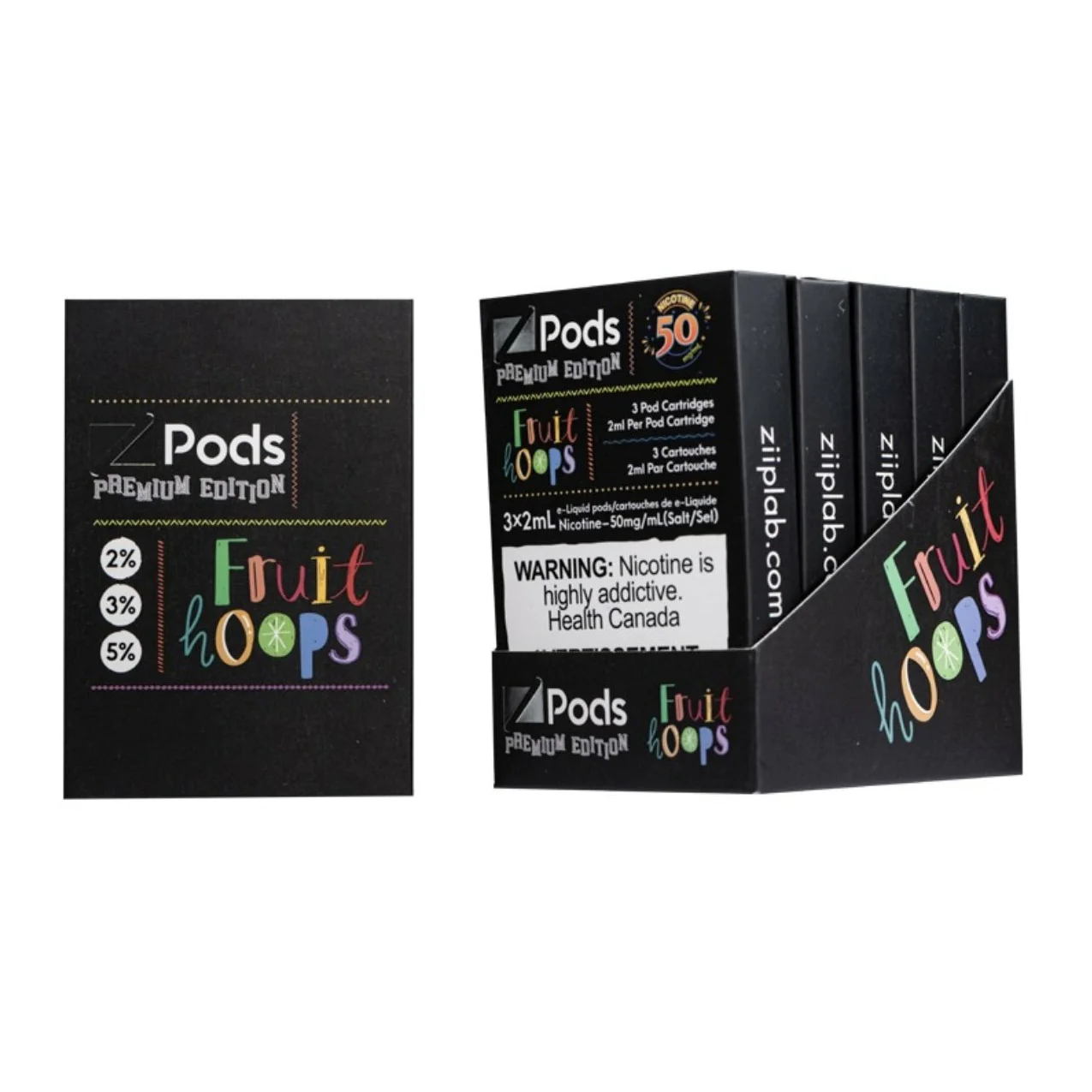 Z pods Stlth Compatible- Fruit Hoops