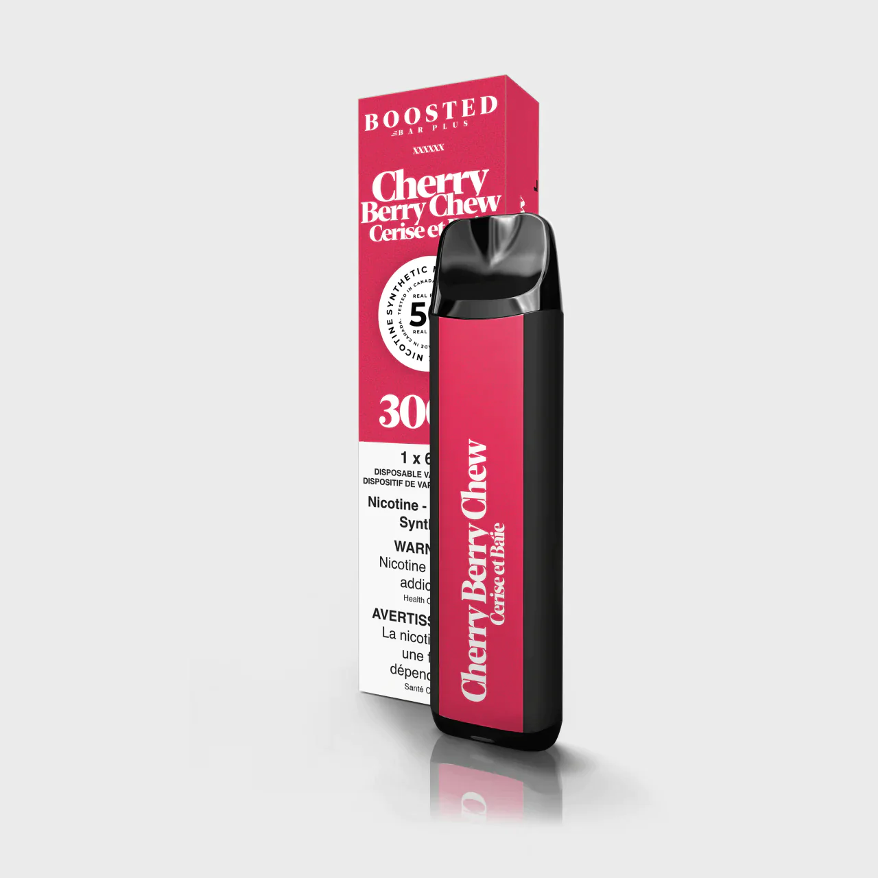 Boosted Bar Plus Disposable Vape - Cherry Berry Chew