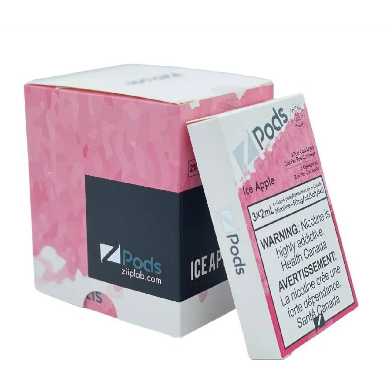 Zpods Stlth Compatible Ice Apple - 50 MG Synthetic Nicotine