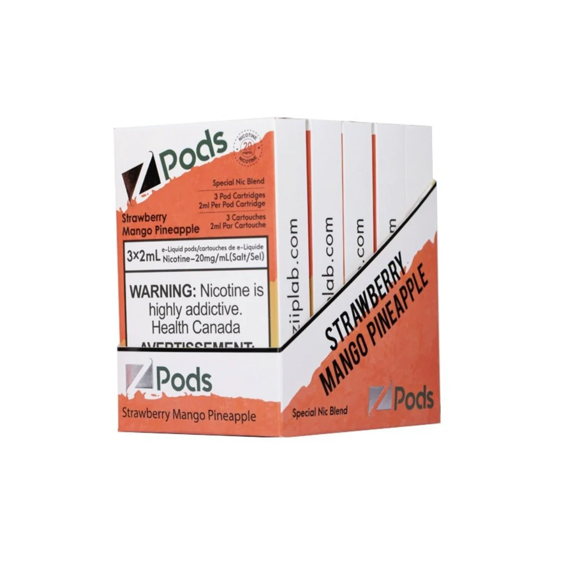 Z pods STLTH Compatible - Strawberry Mango Pineapple