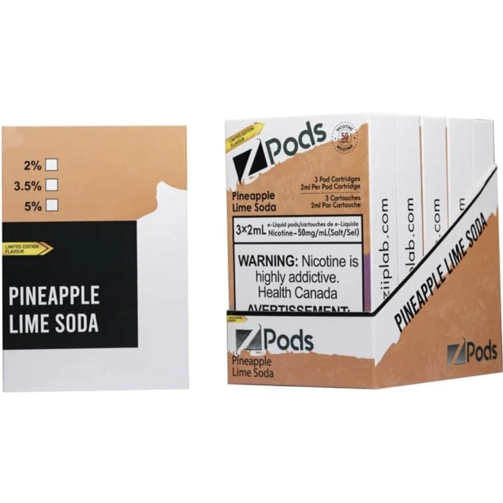 Zpods STLTH Compatible - Pineapple Lime Soda