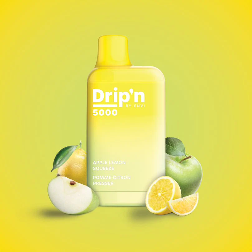 Drip'n by Envi Apple Lemon Squeeze Disposable Vape