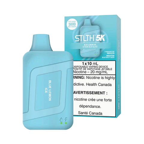 STLTH 5K Disposable Vape - Rechargeable - Blue Lemon Ice - 5000 Puffs