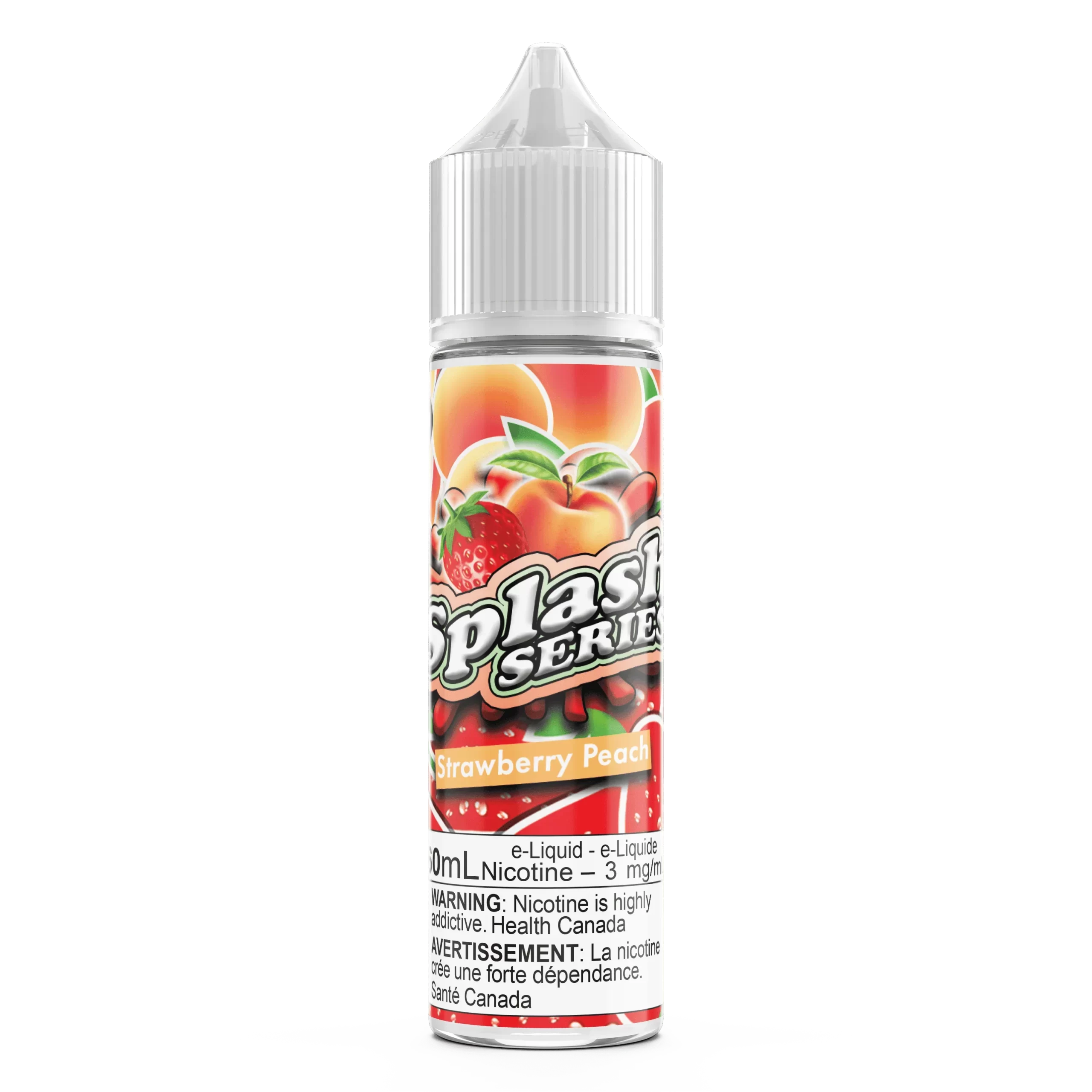 VAPE EVASION- SPLASH SERIES- STRAWBERRY PEACH