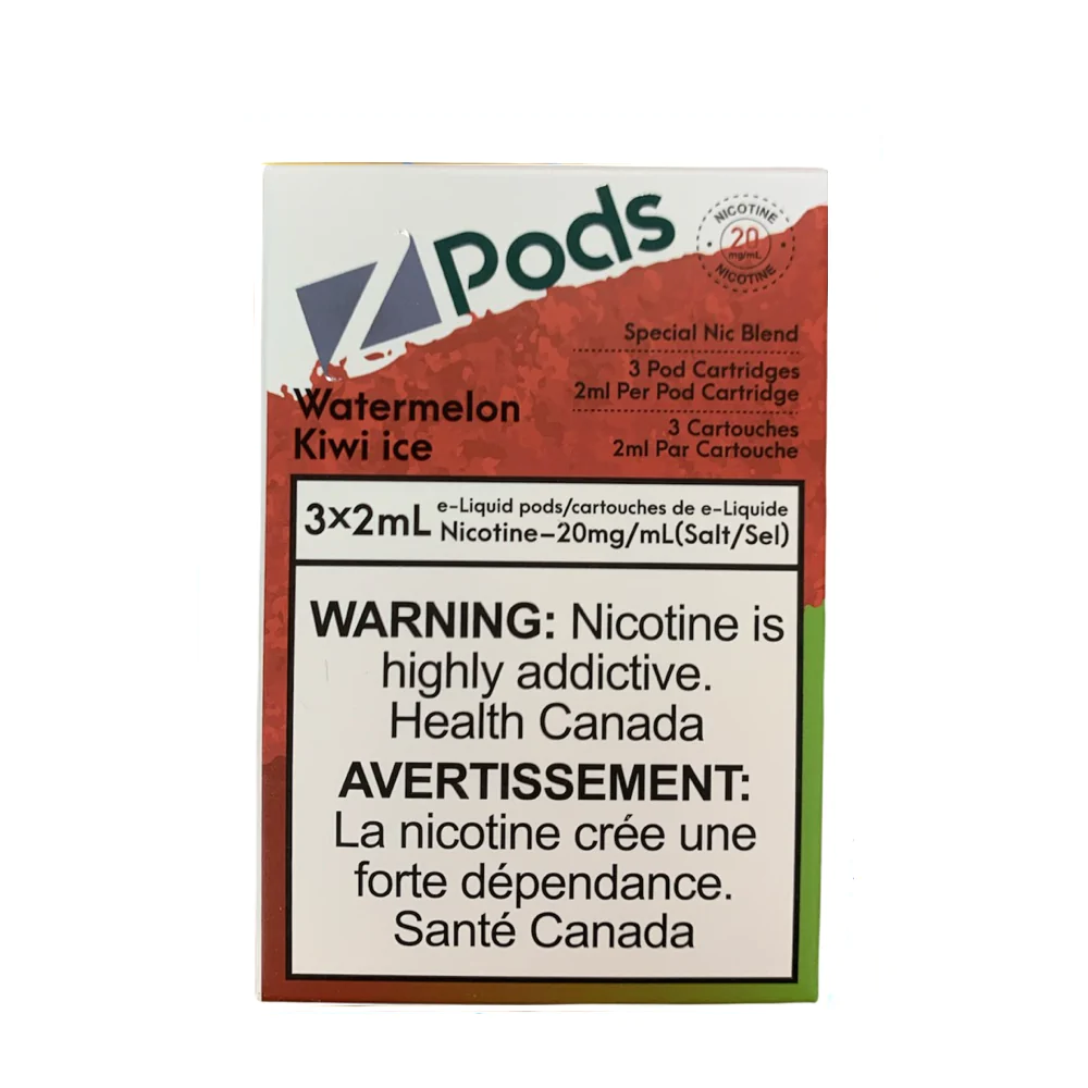 Z pods STLTH Compatible - Watermelon Kiwi Ice