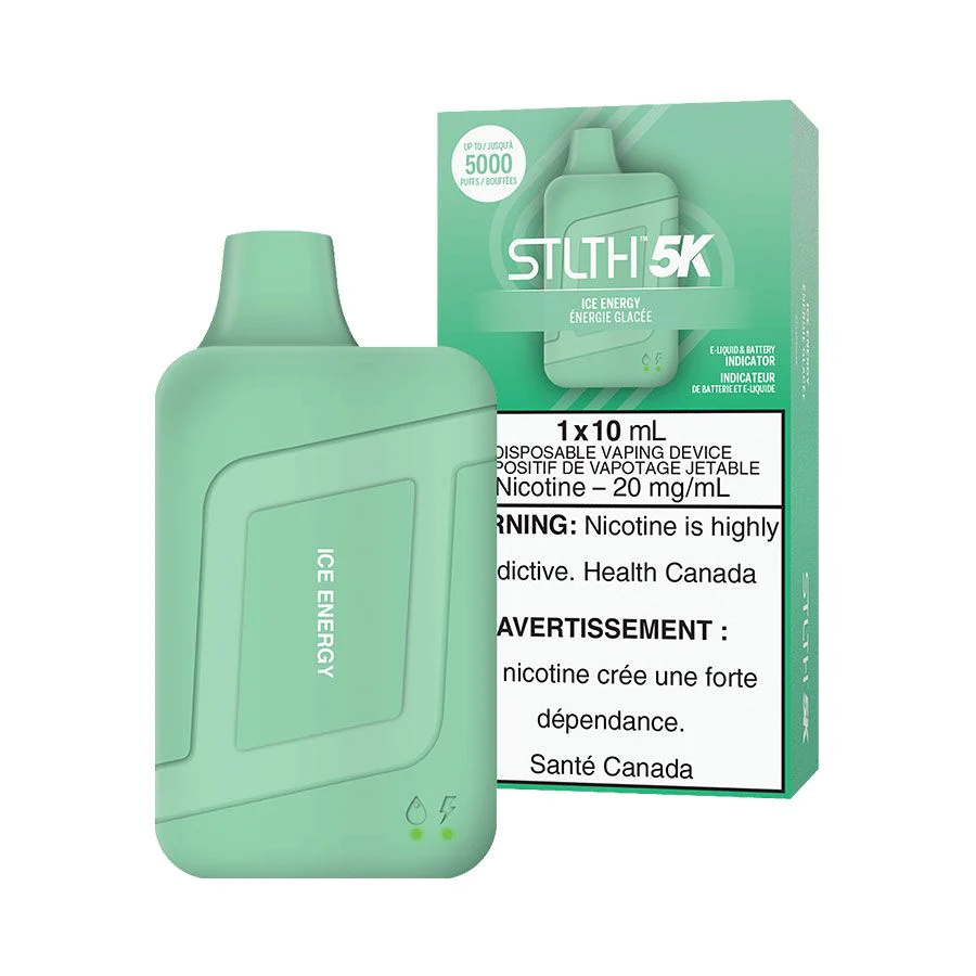 STLTH 5K Disposable Vape - Rechargeable - Hype Ice - 5000 Puffs