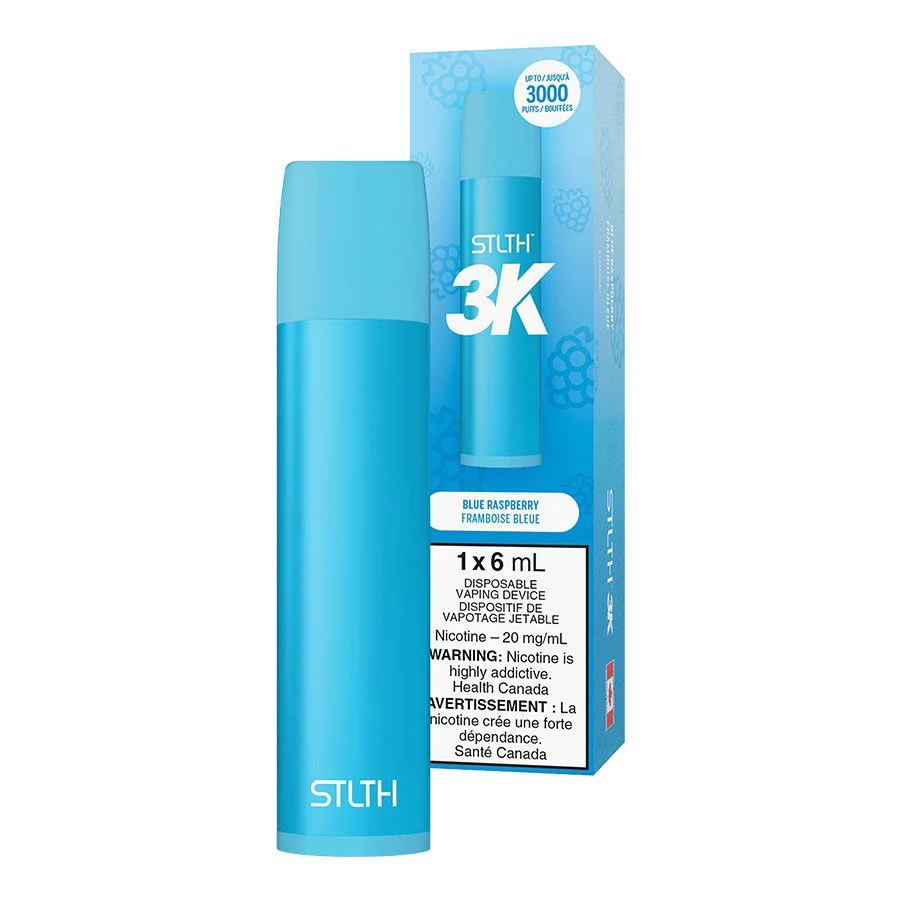STLTH 3K Disposable Vape - Blue Raspberry - 3000 Puffs