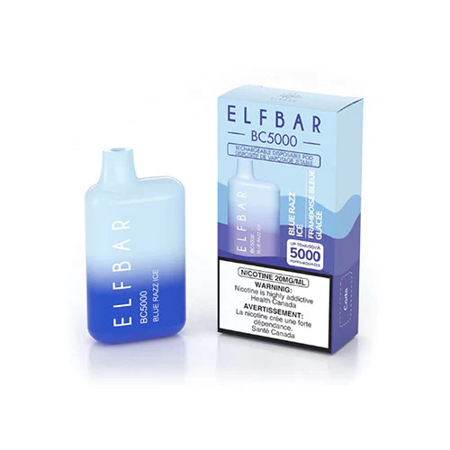 ELF BAR BC5000 Disposable Vape - Blue Razz Ice