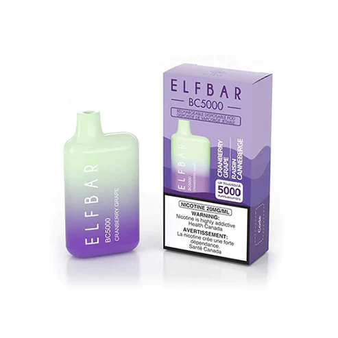 ELF BAR BC5000 Disposable Vape - Cranberry Grape