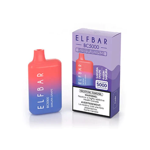 ELF BAR BC5000 Disposable Vape - Sakura Grape