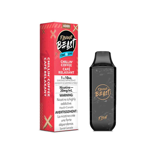 Flavour Beast Flow Rechargeable Disposable 4000 Puffs - Chillin Coffee Iced
