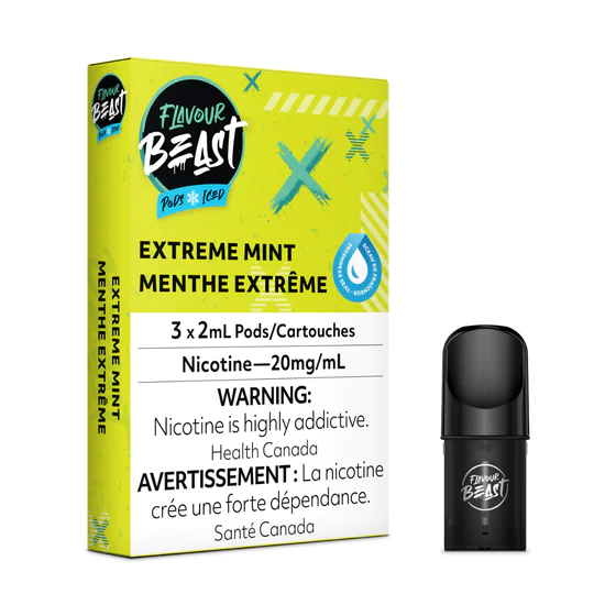 Flavour Beast Pods - STLTH Compatible - Extreme Mint Iced