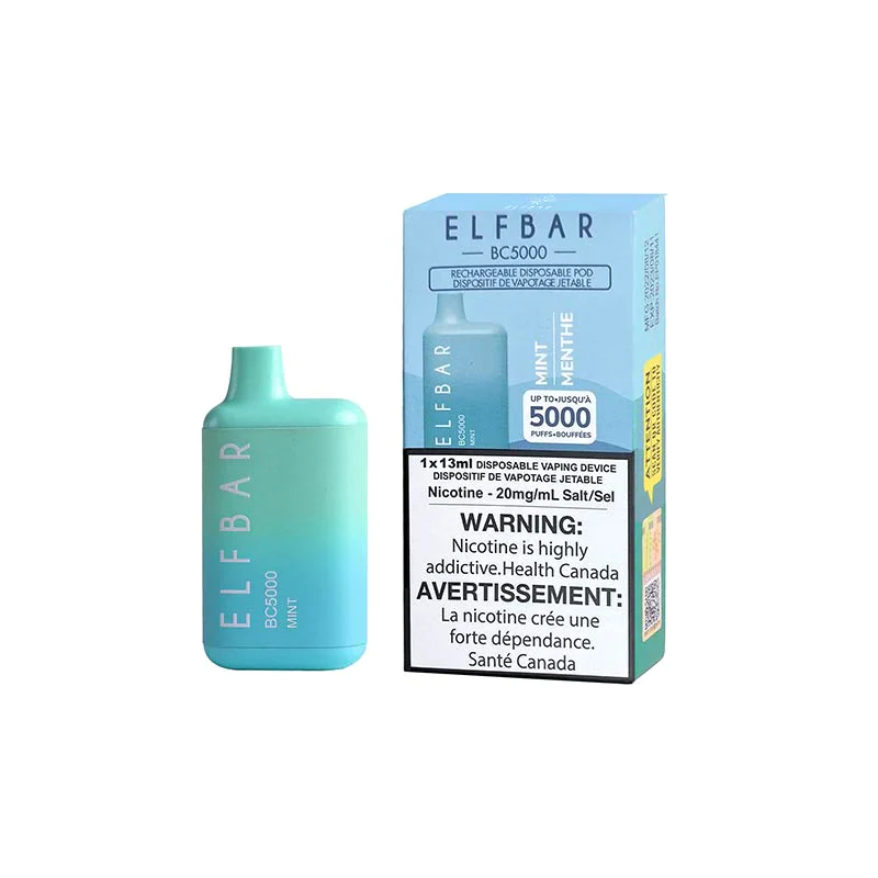 ELF BAR BC5000 Disposable Vape - Mint