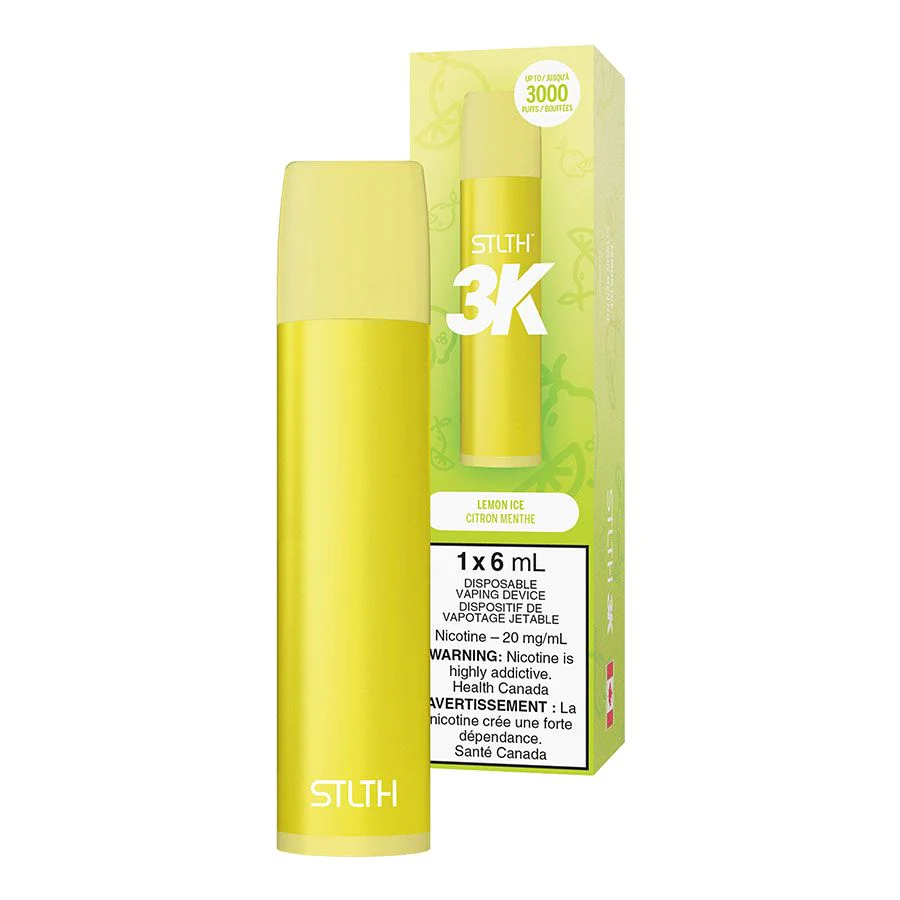 STLTH 3K Disposable Vape - Lemon Ice - 3000 Puffs